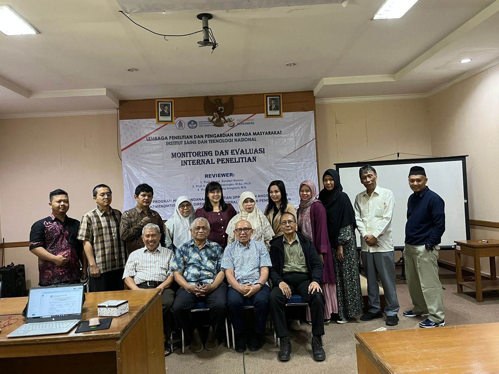 ISTN Laksanakan Monitoring dan Evaluasi Internal Penelitian Tahun Anggaran 2025
